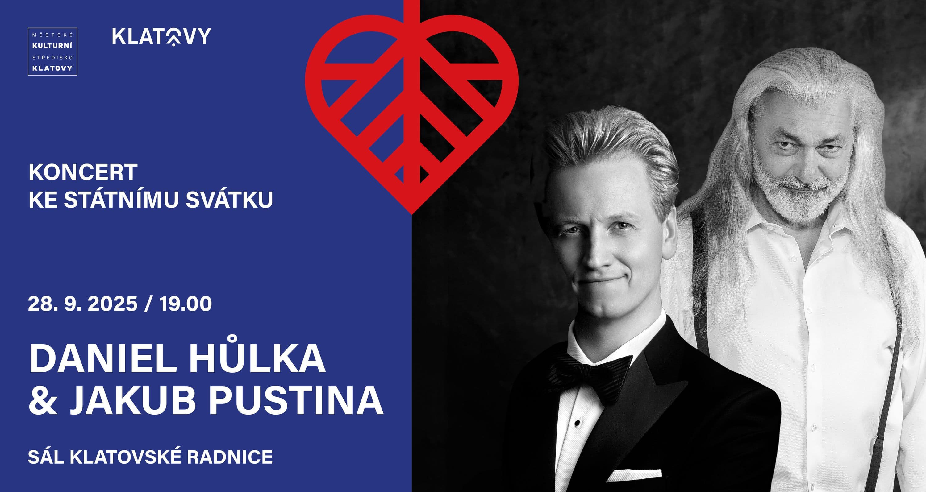 Koncert ke státnímu svátku - Daniel Hůlka & Jakub Pustina